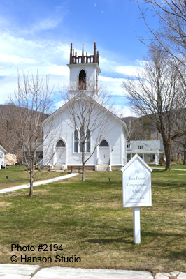 East Dorset, VT - Congregational Church - Spring